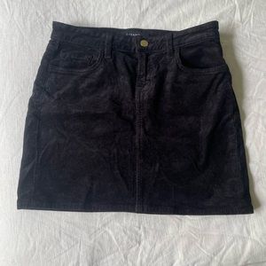 Jbrand corduroy mini skirt